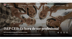 Desktop Screenshot of isepceu.es